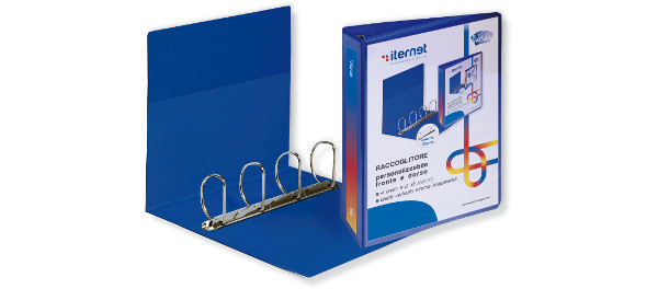 Raccoglitore  personalizzabile 4 anelli diam. 65 mm Foto prodotto